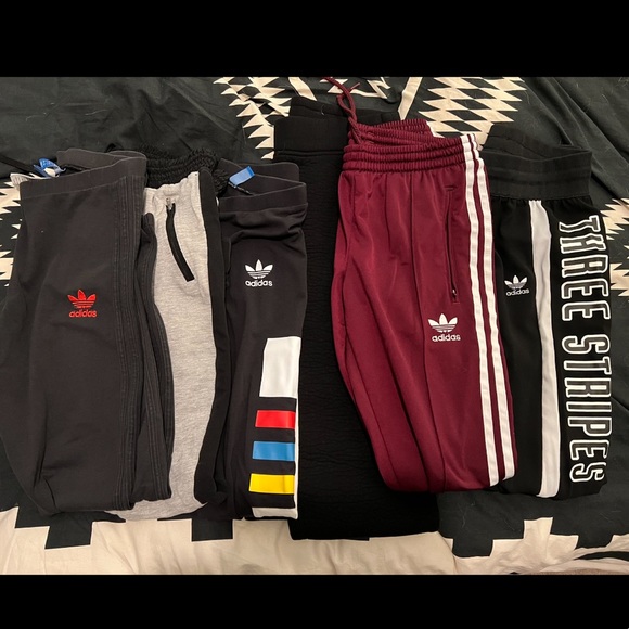adidas Pants - HUGE LOT OF 6 athletic pants Alexander wang adidas Zara